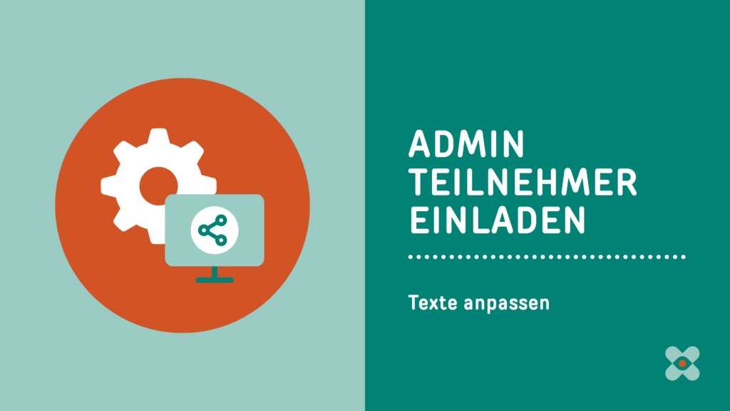 Admin Teilnehmer einladen