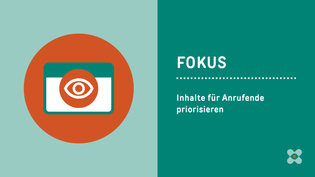 Fokus Funktion